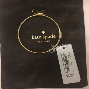 Kate Spade ♠️ Gold, Bow Bangle