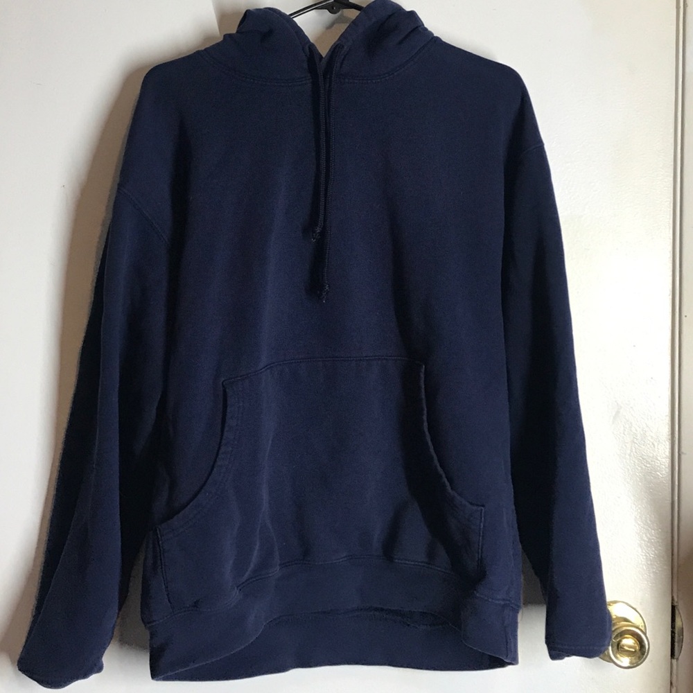 Navy blue hoodie