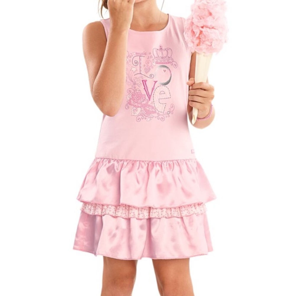 NWT!! American Girl Pretty Pink Dress size 10