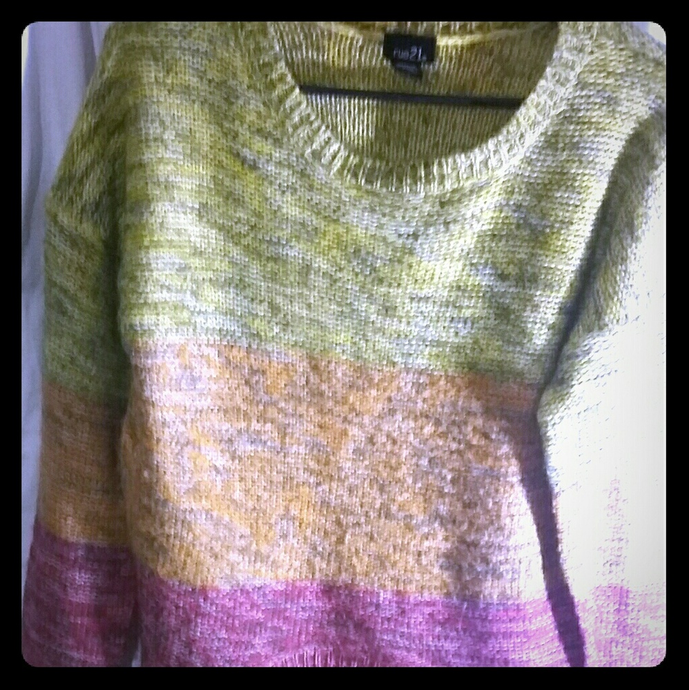 Rainbow like sweater