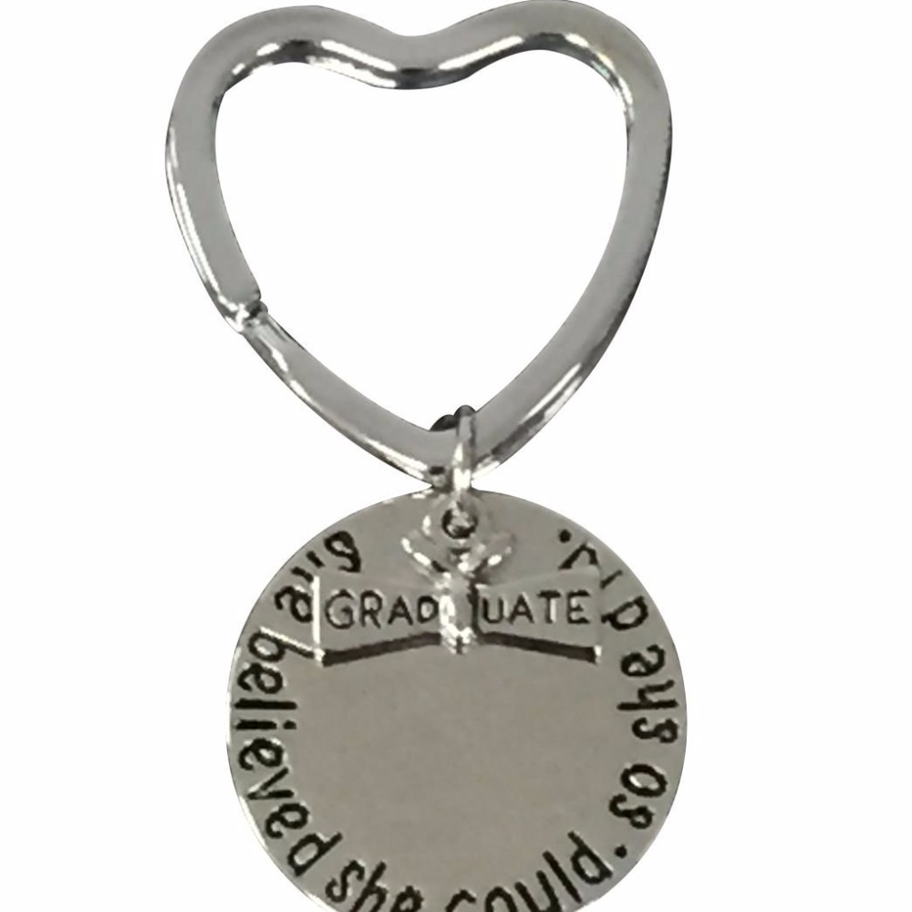 Graduation Keychain, She Believed She Could - Picture 3 of 3