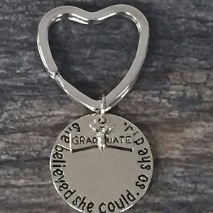 Graduation Keychain, She Believed She Could