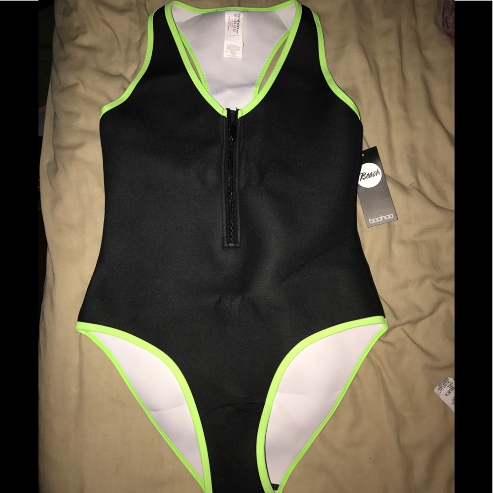 One piece bathing suit