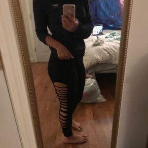 American Eagle Cut Up Leggings