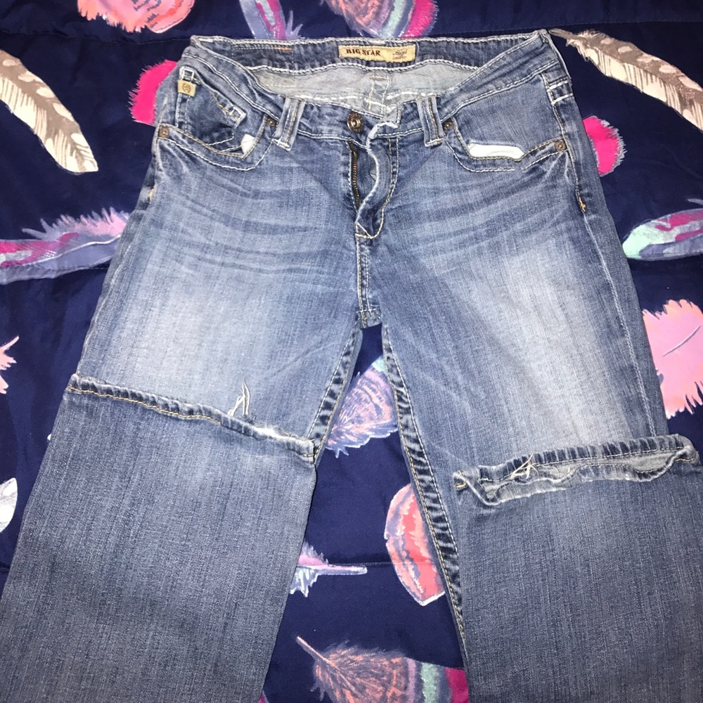 Big star blue jeans 31 Long 31 x 35