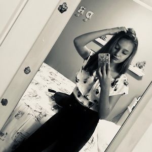 Vintage crop top blouse from Abercrombie