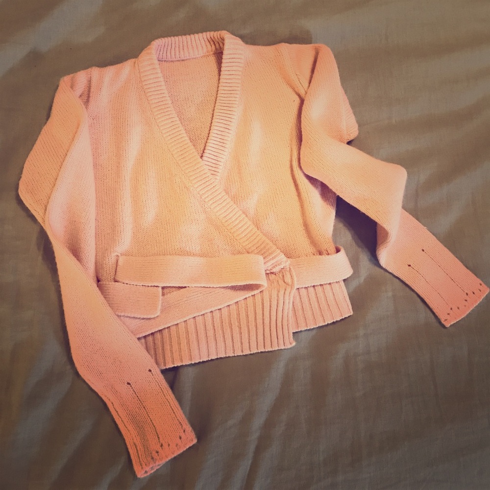 Ballet Wrap Sweater