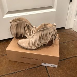 Coconuts Fringe Booties