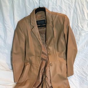 Women’s Wilson’s brown Leather jacket size small