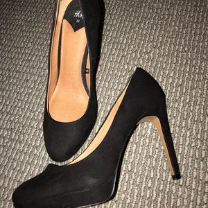 H&M black Matte heels.