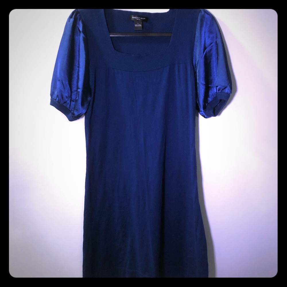 August silk dress