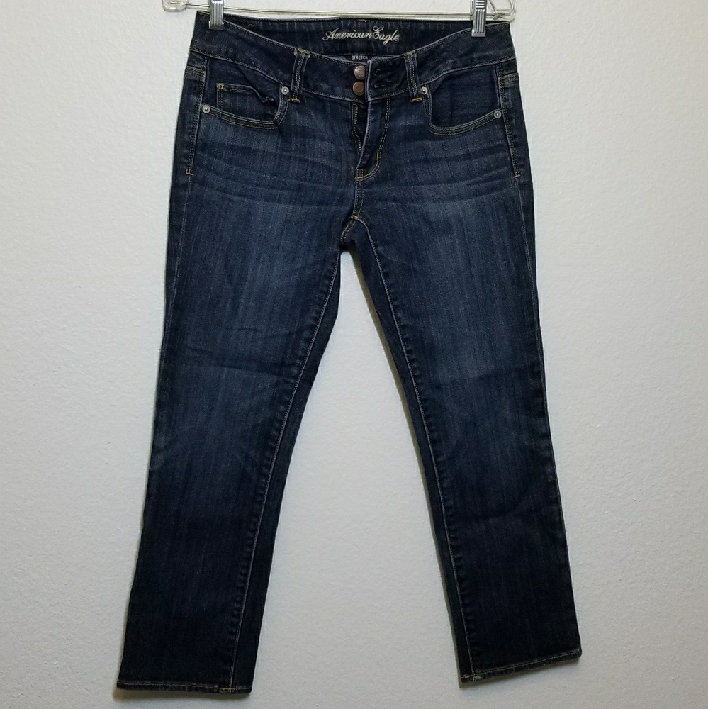 AMERICAN EAGLE crop jeans