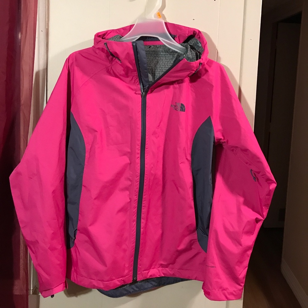 Pink North Face Jacket