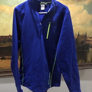 Under Armour sweatshirt and hat