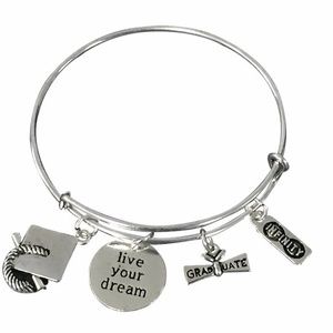 Graduation Bangle Bracelet, Graduation Gift