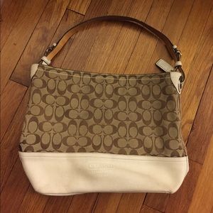 Authentic coach hobo style bag