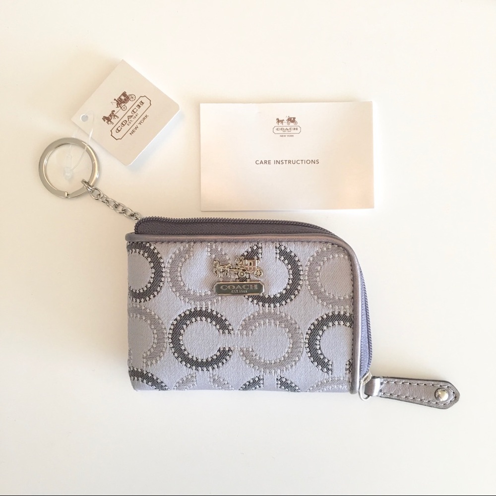NWT Coach Mad Dot Mini ZIP.