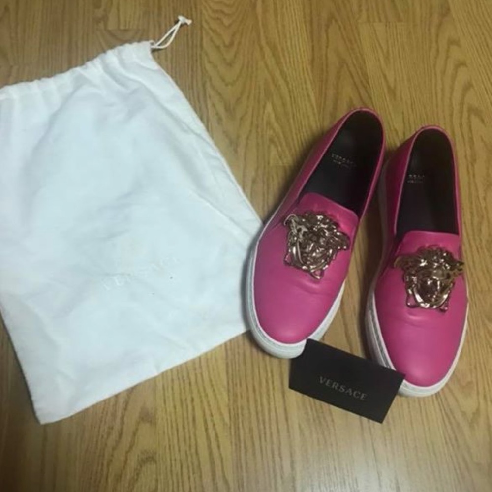 Versace slip-on sneakers