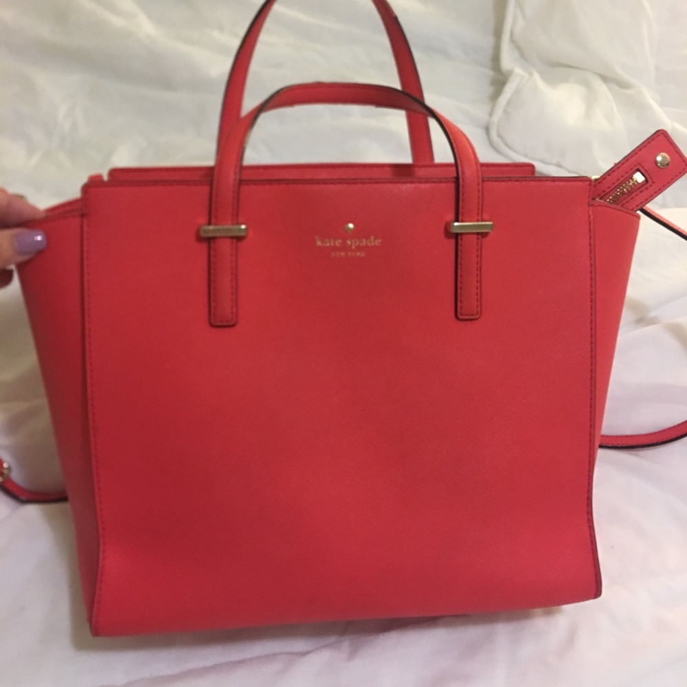 Kate Spade Cedar Street Hayden in watermelon bag