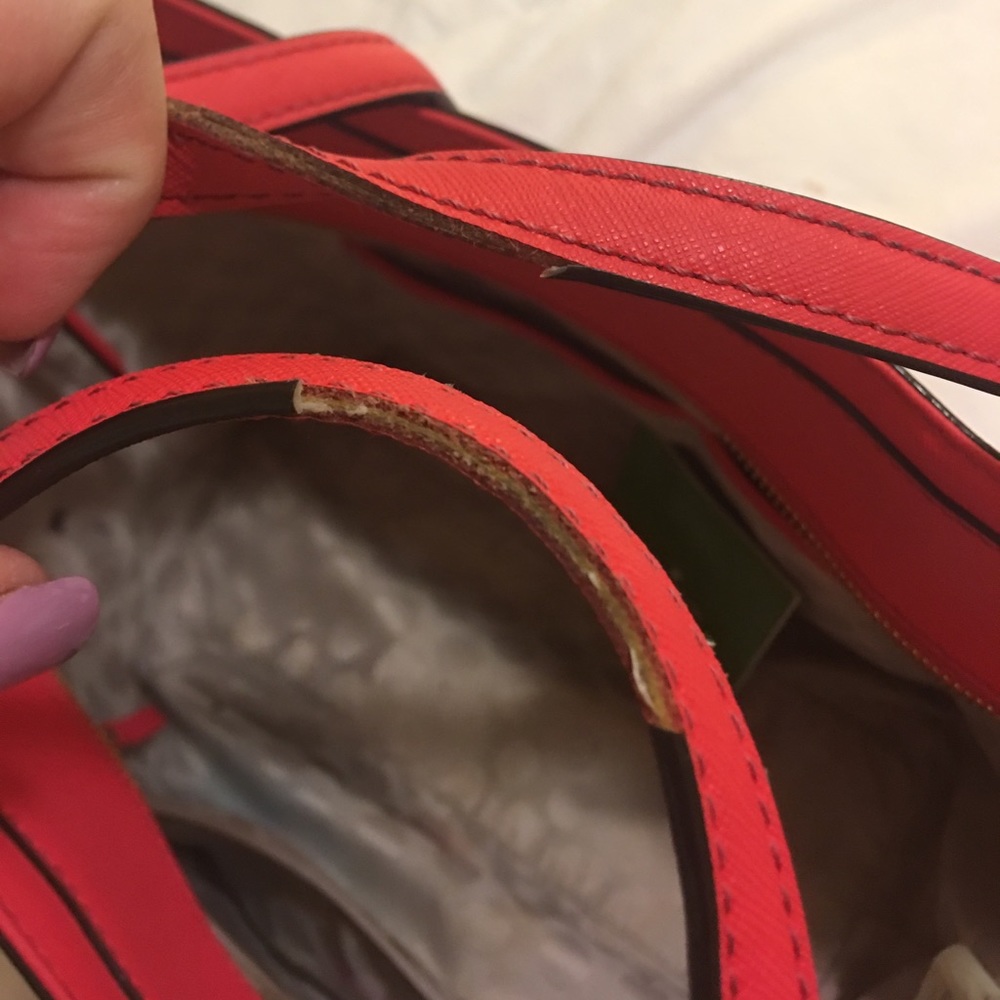 Kate Spade Cedar Street Hayden in watermelon bag - Picture 8 of 8