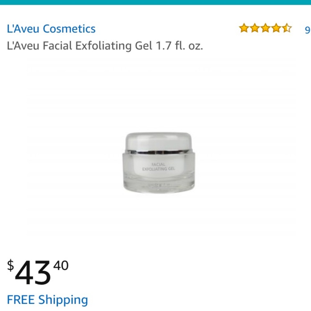 L'Aveu Facial Exfoliating Gel