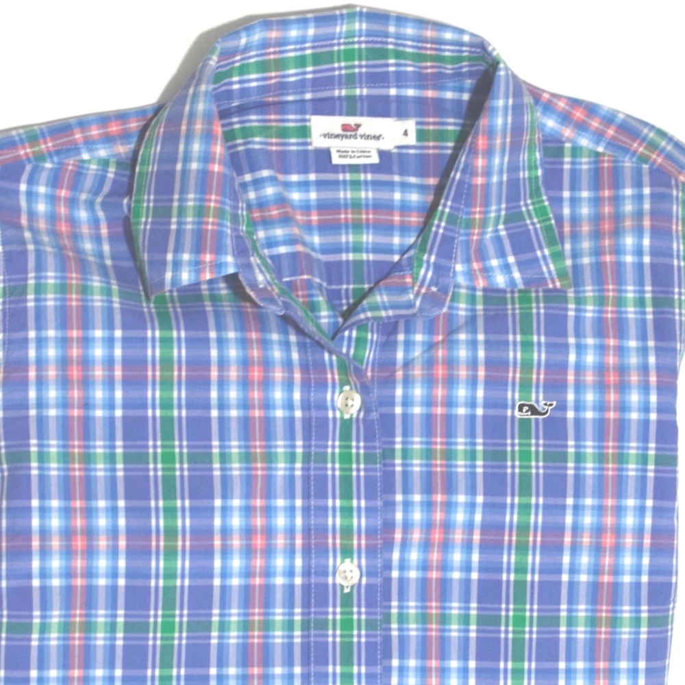 Vineyard Vines Flannel Size 4