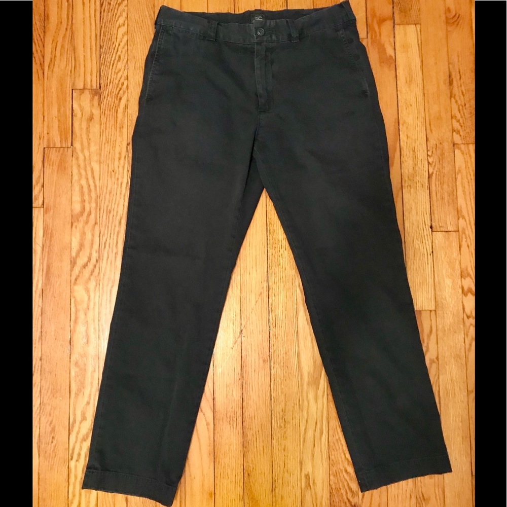 J.Crew Stanton broken-in chino pants.