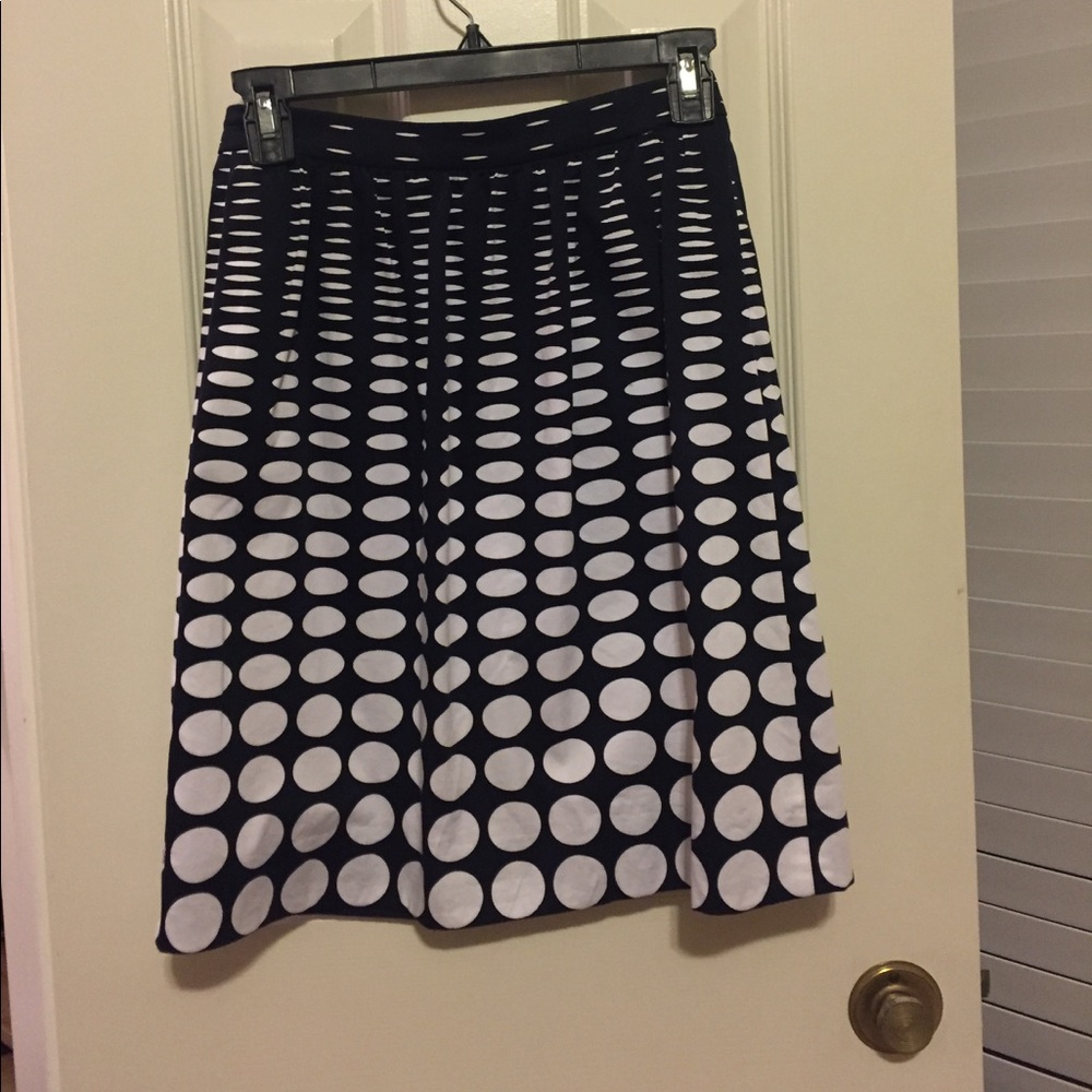 JCrew factory printed skirt