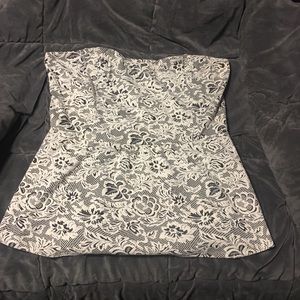 Studio Y strapless dress shirt. Size XXL.