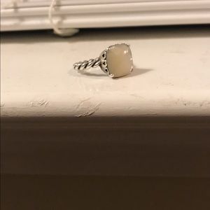 Mother of Pearl Pandora Ring
