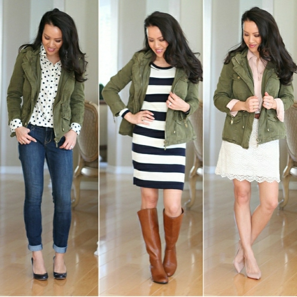 Olive Utility Jacket - Picture 7 of 7