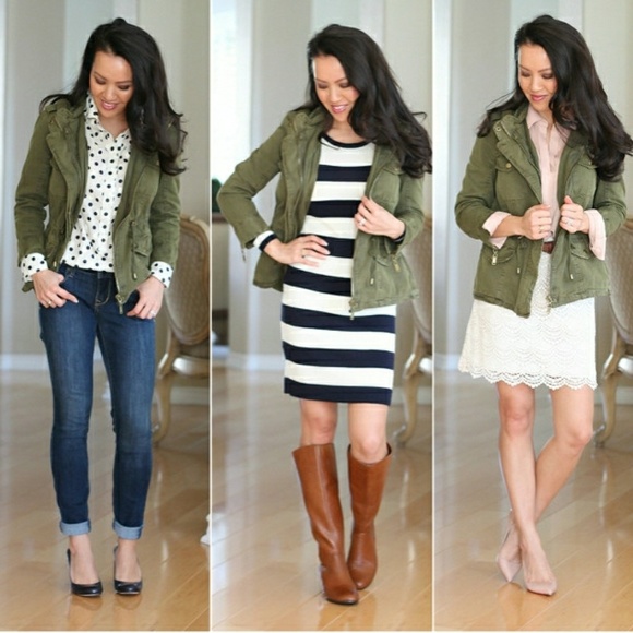 Olive Utility Jacket - Picture 7 of 7