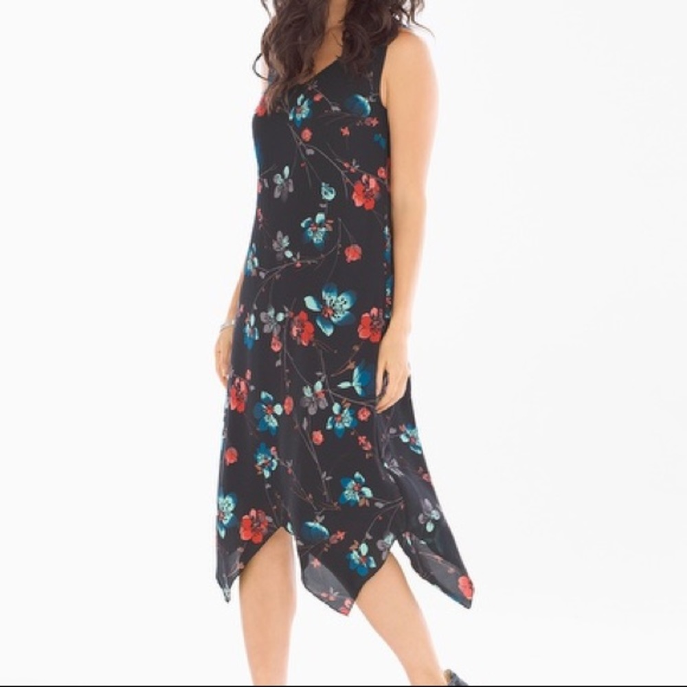 NWT Soma Scarf Hem MIDI Dress Sz M