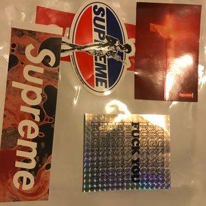 Supreme stickers