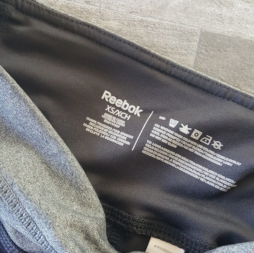 Black Grey Trim Fitted Athletic Legging - Picture 3 of 3
