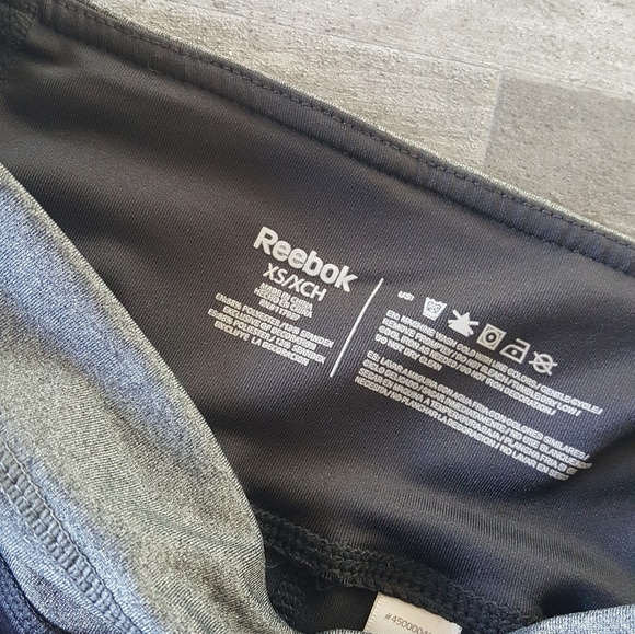 Black Grey Trim Fitted Athletic Legging - Picture 3 of 3