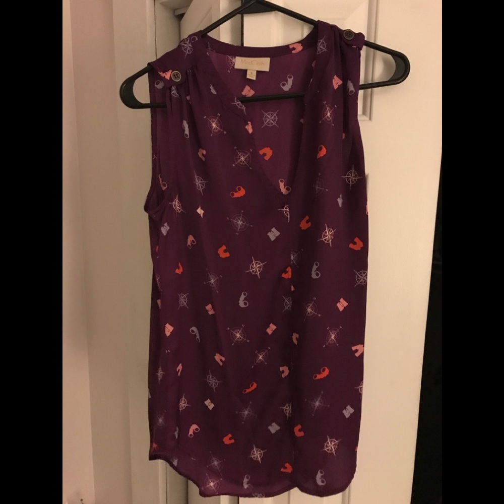ModCloth Silky Sleeveless Top