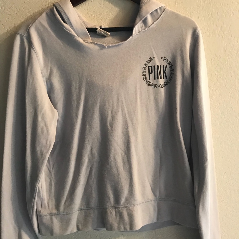 PINK pull over hoodie