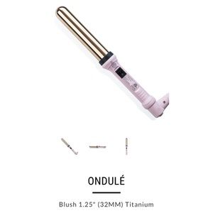 L' ANGE Titanium Curling Wand 1.25in NWT