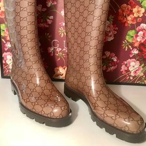Gucci Rain Boots.
