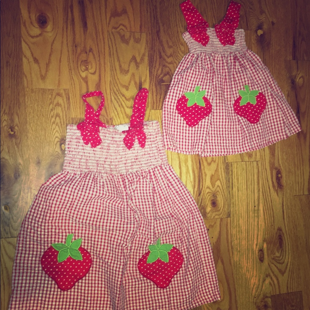 Matching dresses 2 for 1 dress