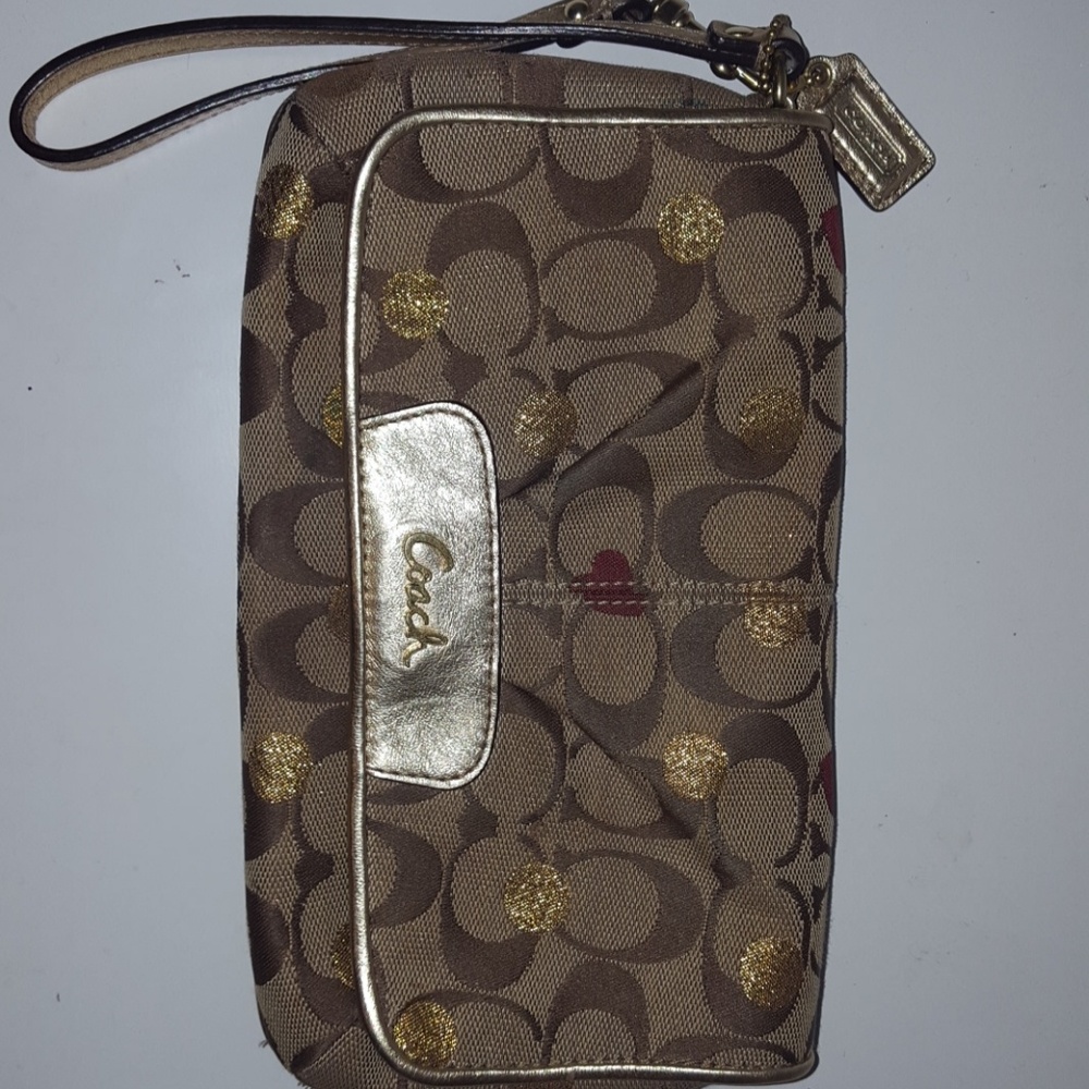 Coach wristlet