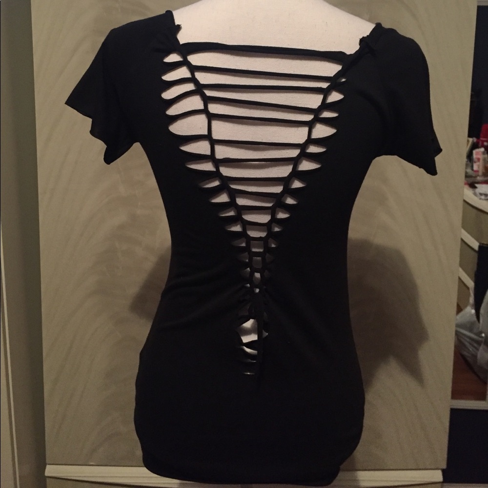 Sexy black top
