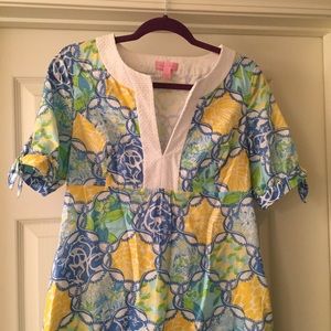 Lilly Pulitzer Printed Dress Sz 6