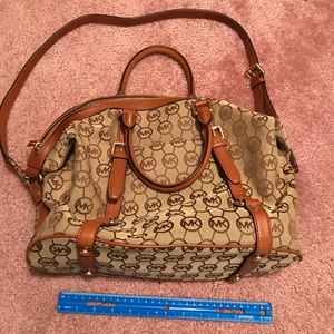 Michael Kors travel size shoulder bag