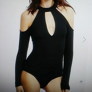 Cold Shoulder Bodysuit