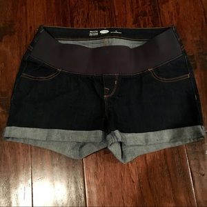 Maternity Jean Shorts