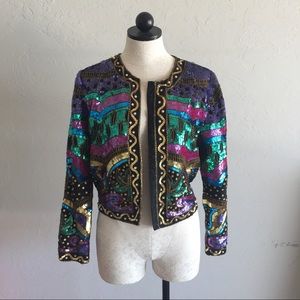 Vintage Sequin Jacket