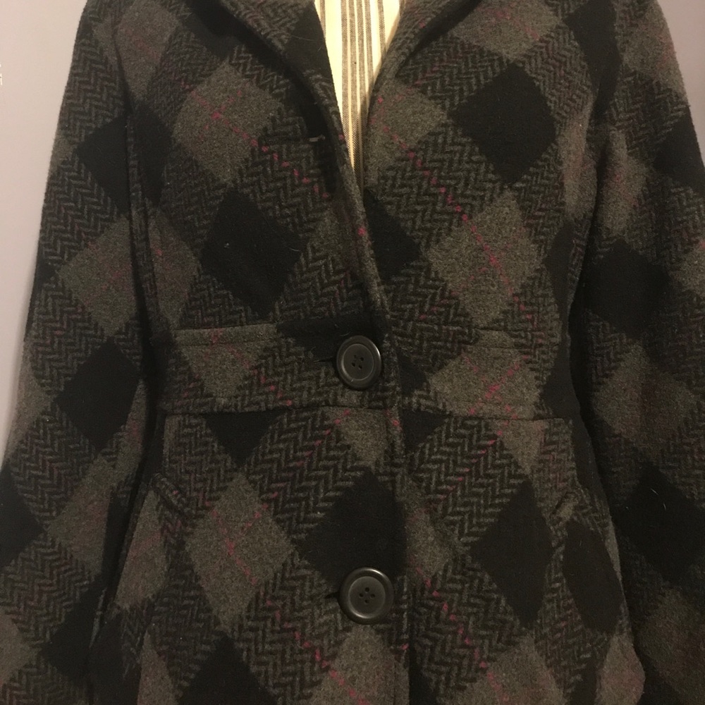 Asropostale Pea Coat - Juniors Large - Picture 6 of 8