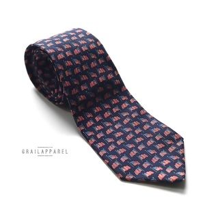 Salvatore Ferragamo American Flag Tie